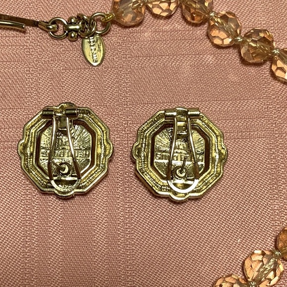 Heidi Daus Necklace Earring Set.  Pierced Earrings. - Picture 9 of 16